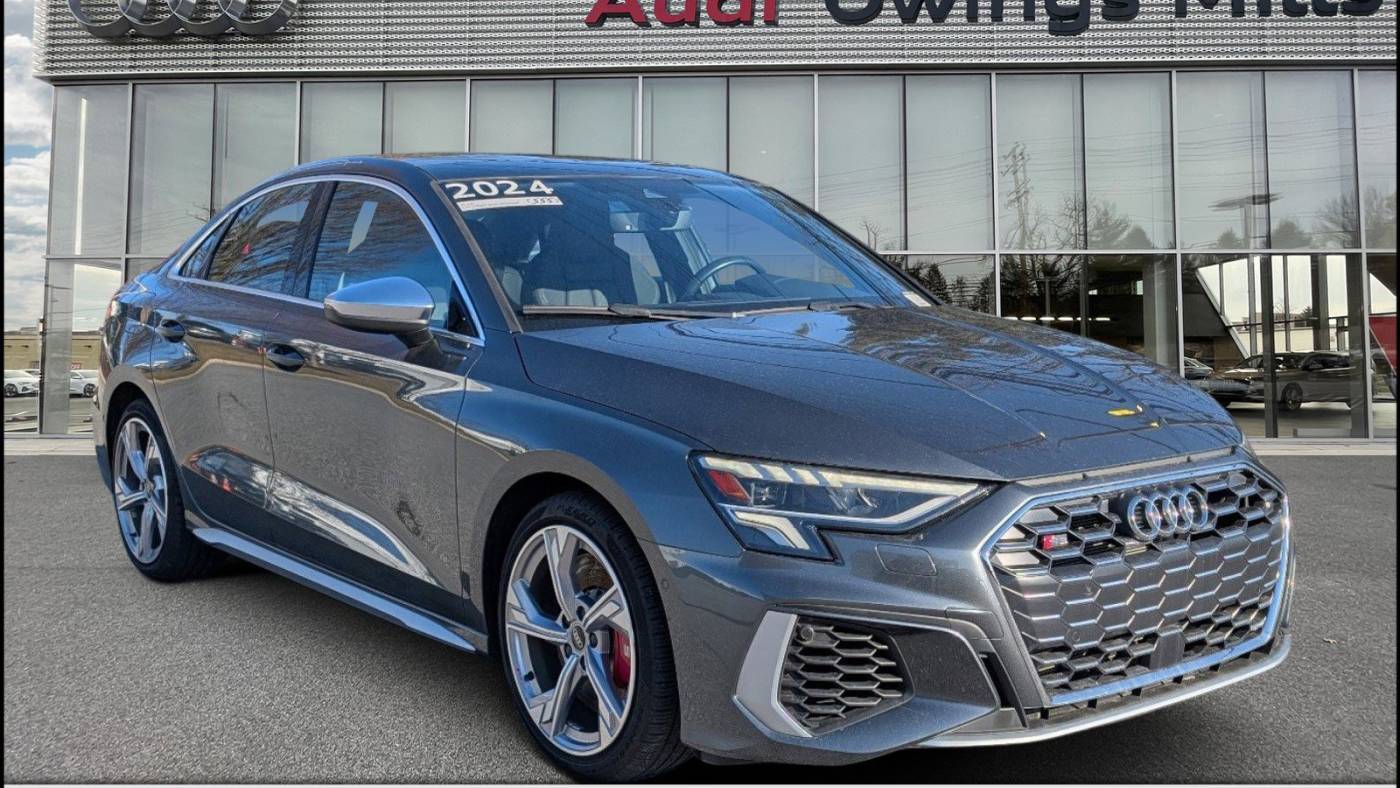 2024 Audi S3 Premium Plus — Sedan — 12,877 mi — Owings Mills, MD