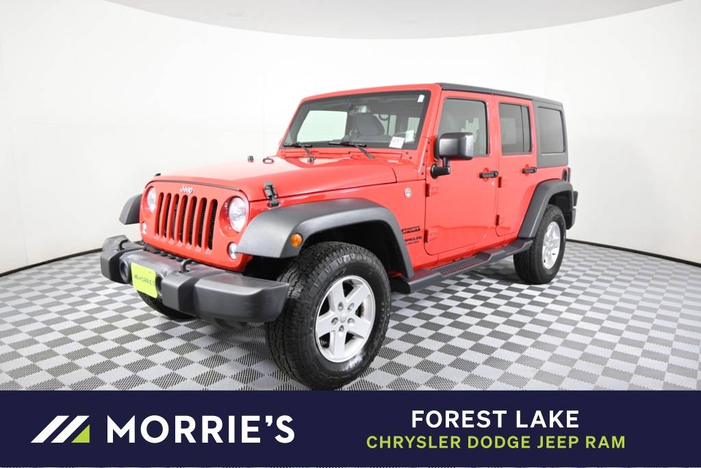 2017 Jeep Wrangler Sport — SUV — 119,656 mi — Forest Lake, MN