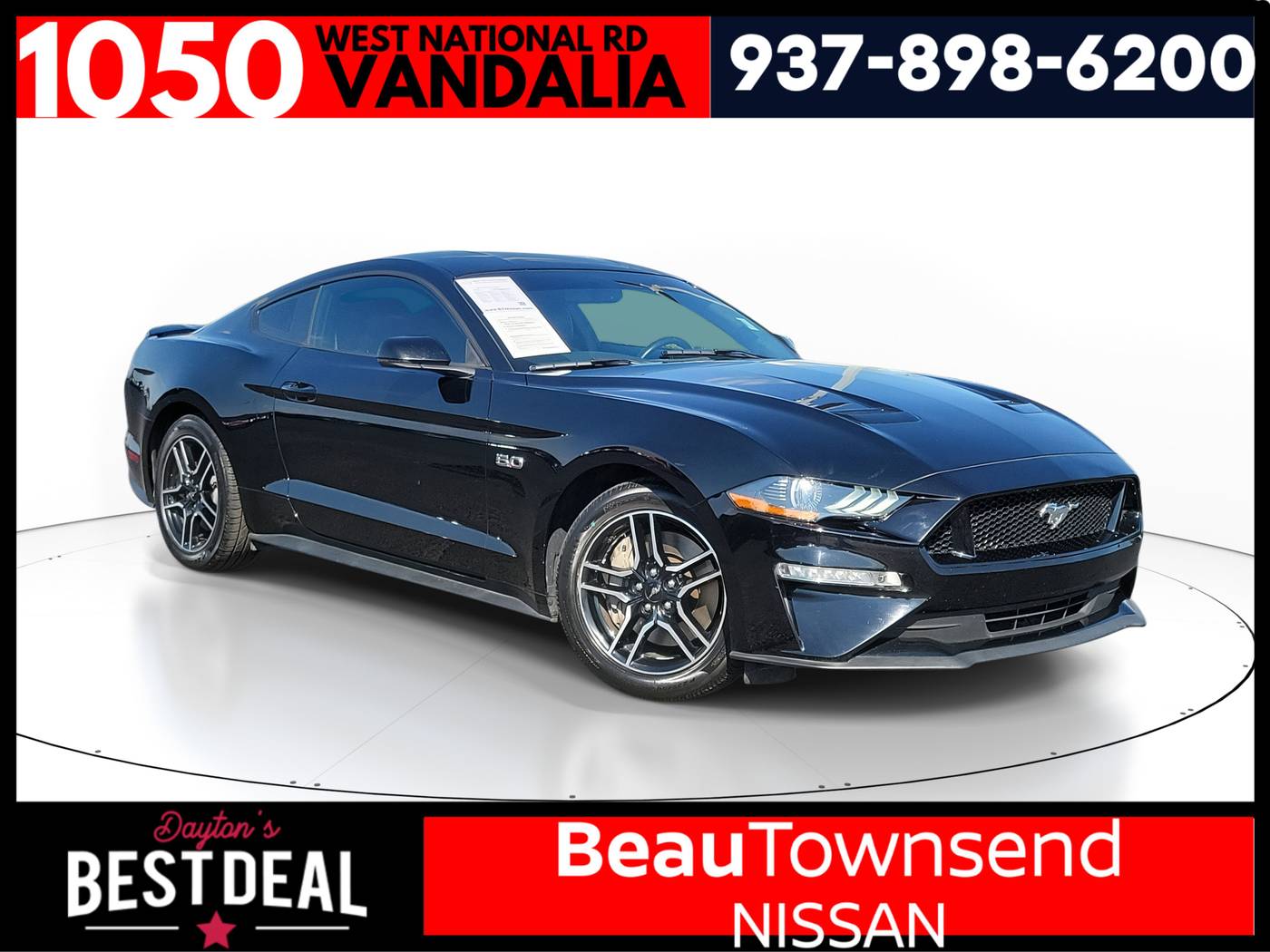 2018 Ford Mustang GT Premium — Coupe — 49,231 mi — Vandalia, OH