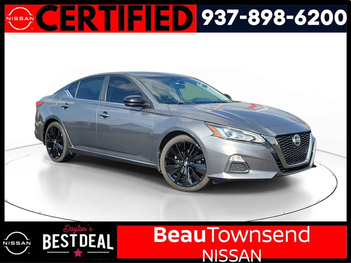 2020 Nissan Altima SR — Sedan — 62,866 mi — Vandalia, OH