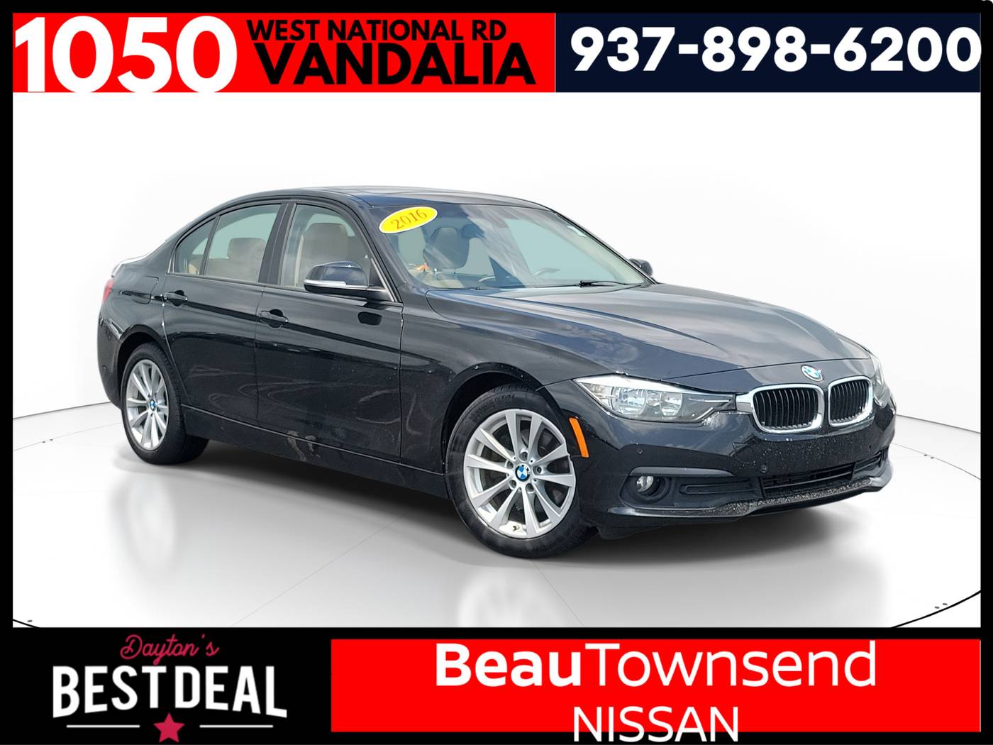 2016 BMW 3 Series 320i — Sedan — 93,238 mi — Vandalia, OH