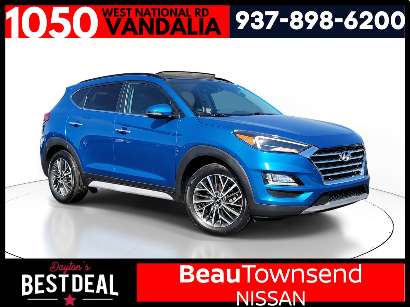 2019 Hyundai Tucson Ultimate — SUV — 51,802 mi — Vandalia, OH