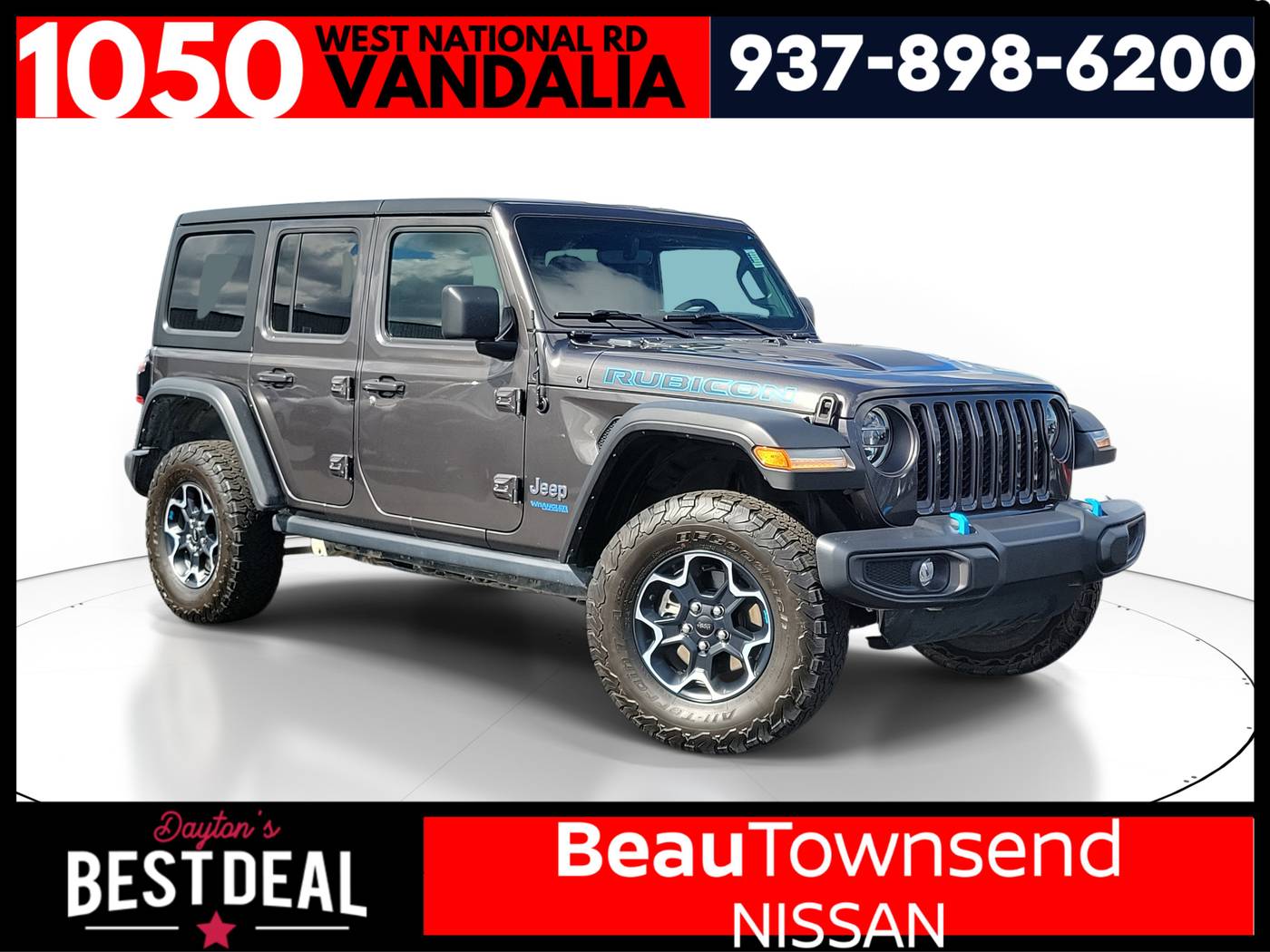 2022 Jeep Wrangler Rubicon 4xe — SUV — 31,828 mi — Vandalia, OH