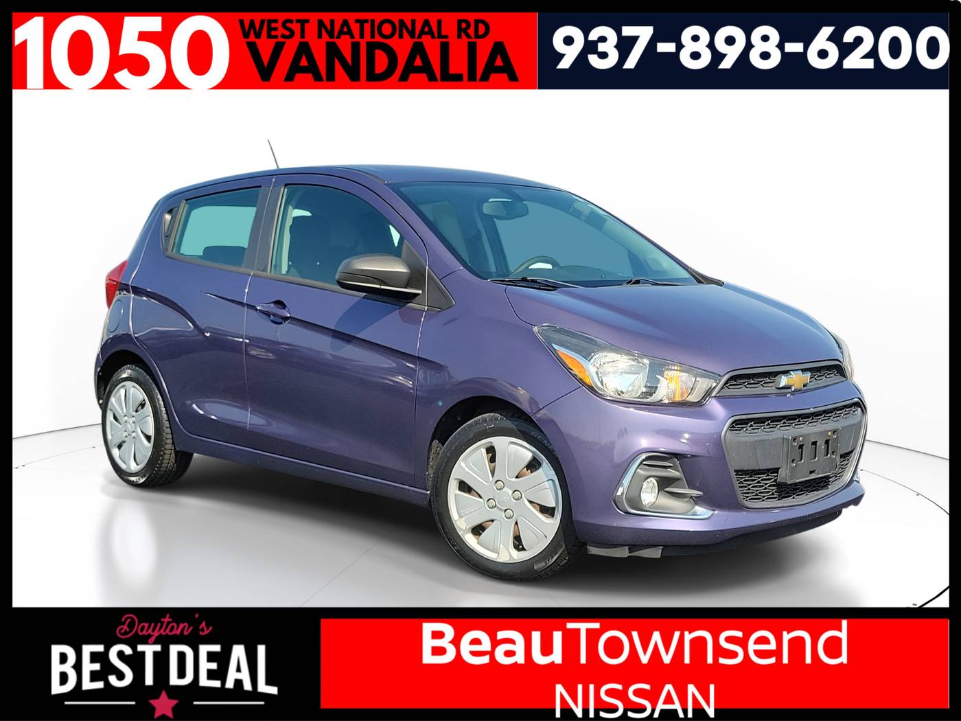 2017 Chevrolet Spark LS — Hatchback — 87,728 mi — Vandalia, OH