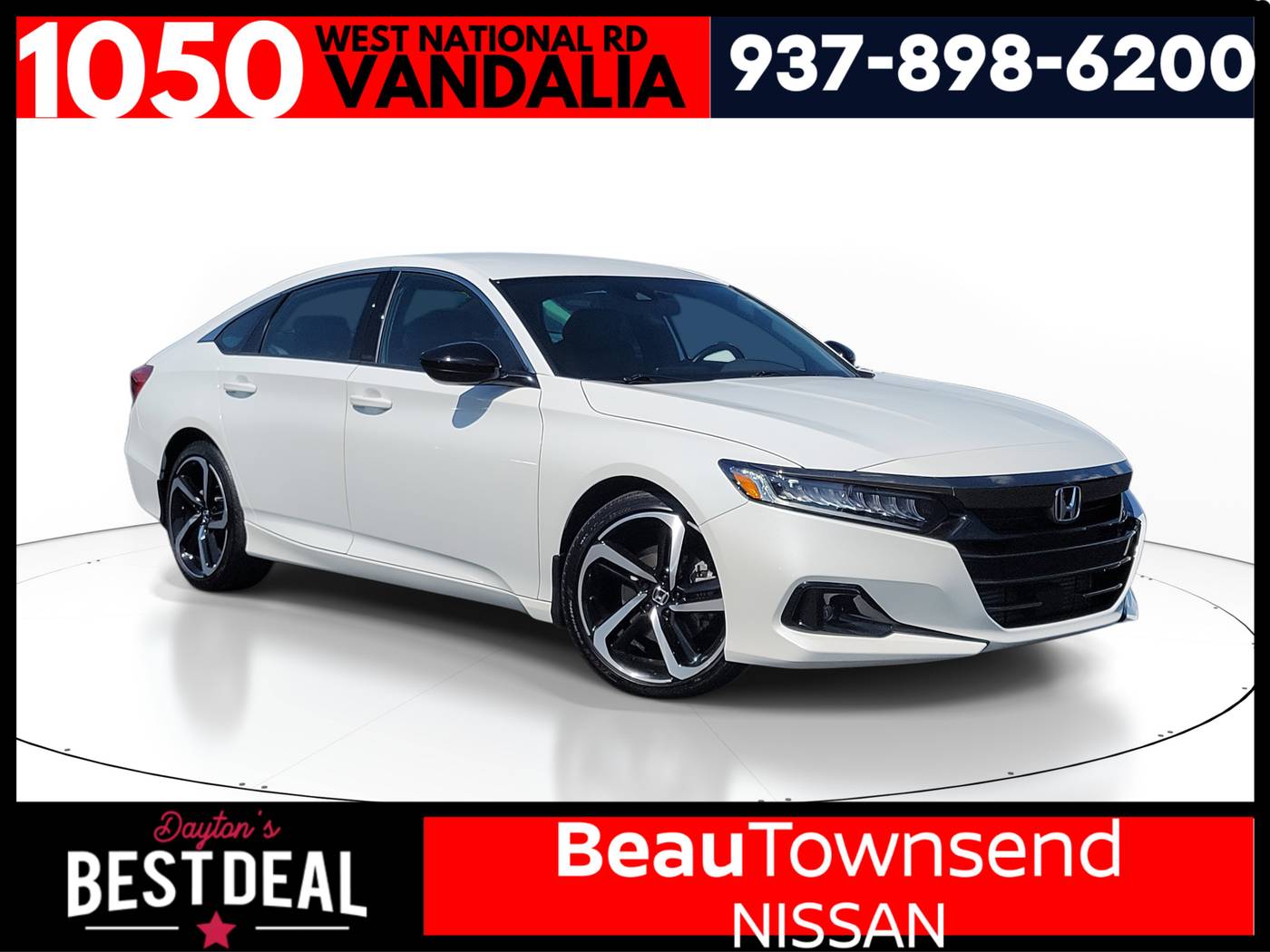 2022 Honda Accord Sport — Sedan — 35,665 mi — Vandalia, OH