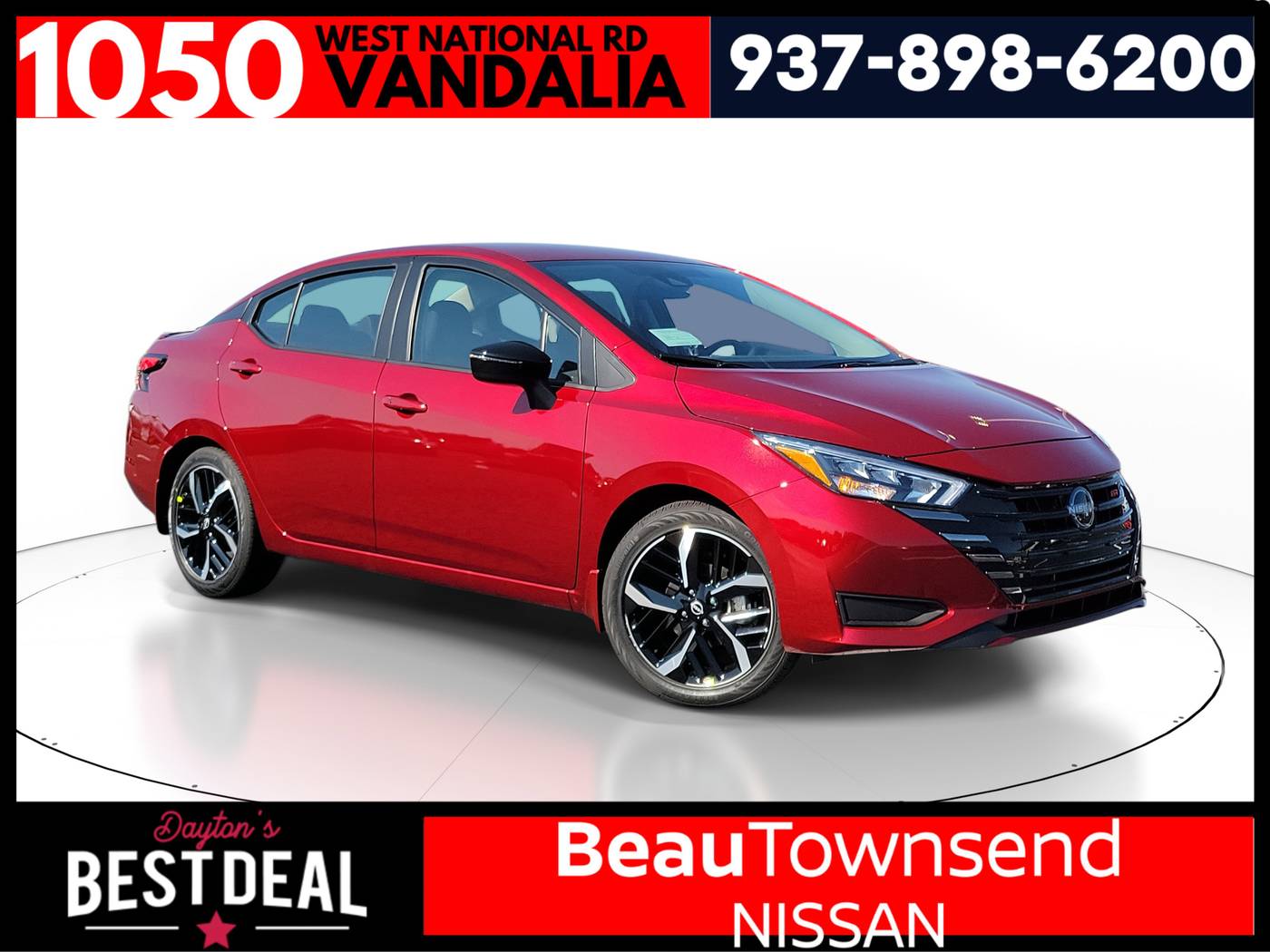 2025 Nissan Versa SR — Sedan — 7 mi — Vandalia, OH