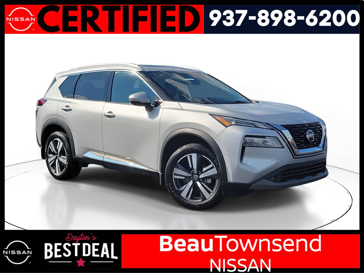 2021 Nissan Rogue SL — SUV — 56,870 mi — Vandalia, OH