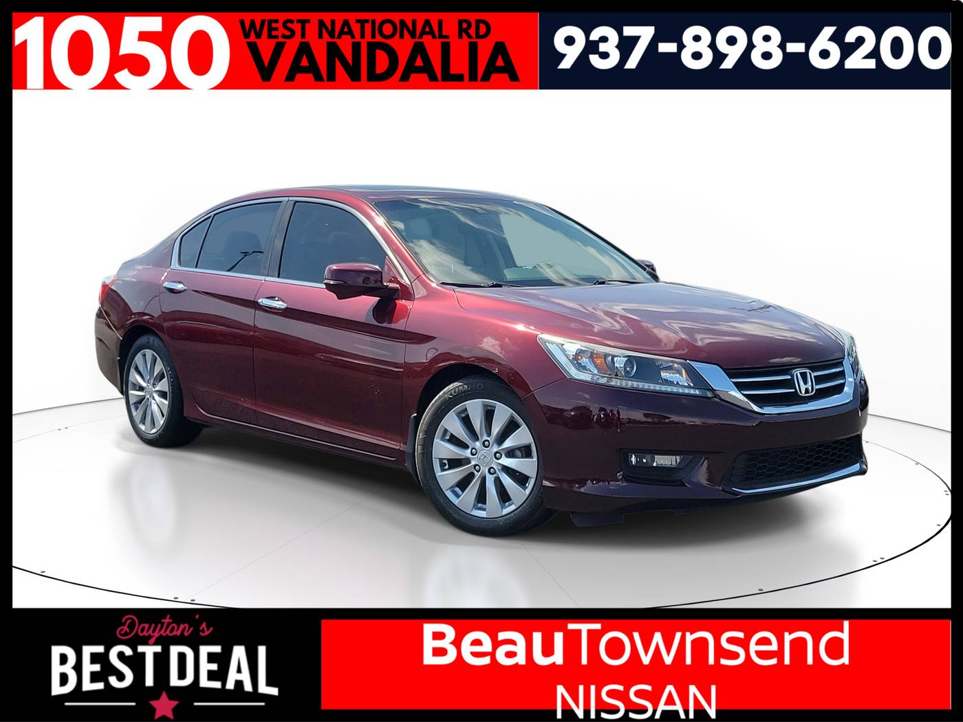 2015 Honda Accord EX-L — Sedan — 97,747 mi — Vandalia, OH