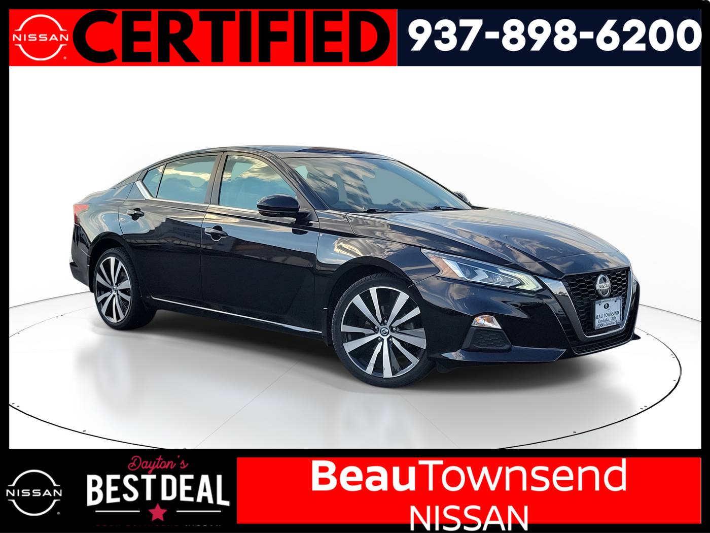 2019 Nissan Altima SR — Sedan — 86,917 mi — Vandalia, OH