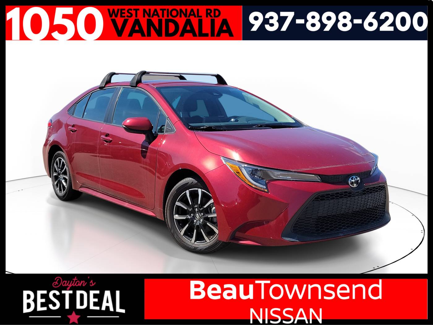 2022 Toyota Corolla LE — Sedan — 63,558 mi — Vandalia, OH