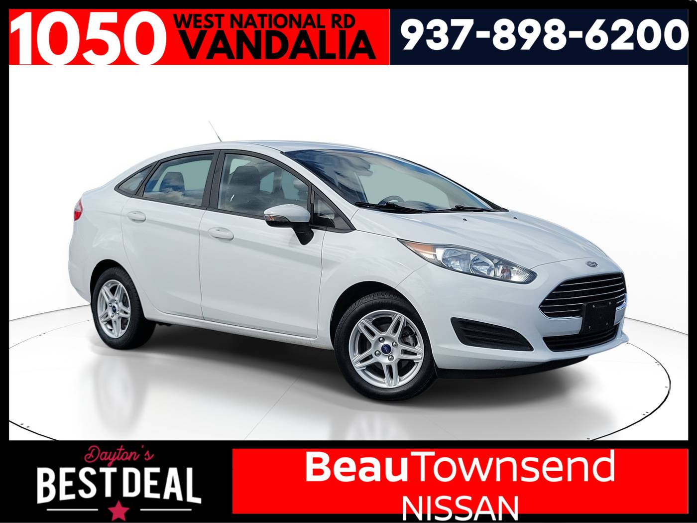 2017 Ford Fiesta SE — Sedan — 55,825 mi — Vandalia, OH