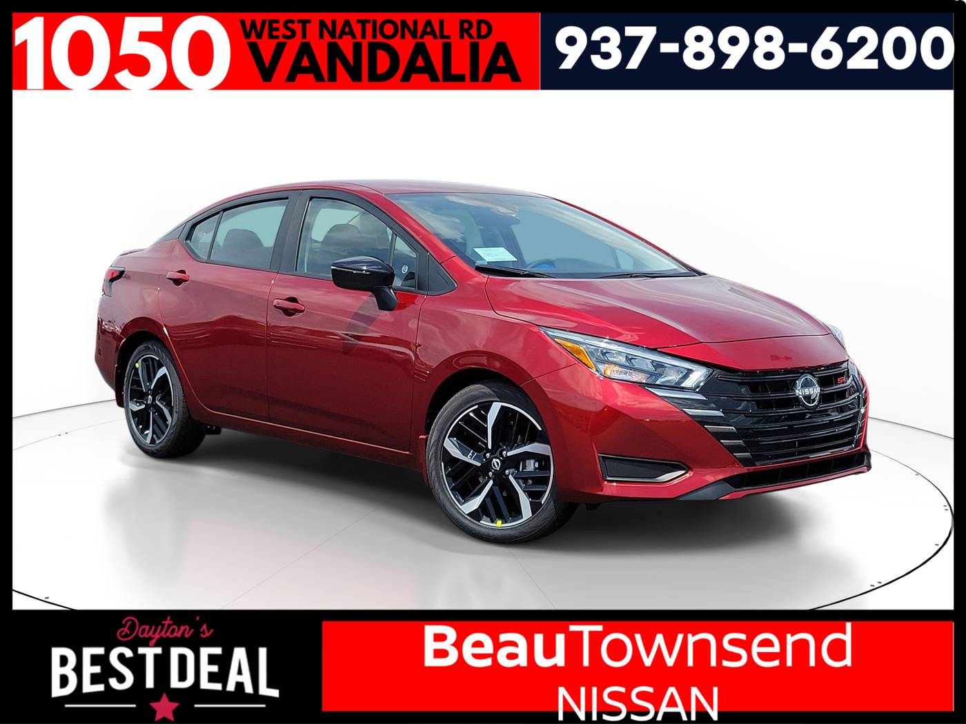 2025 Nissan Versa SR — Sedan — 192 mi — Vandalia, OH