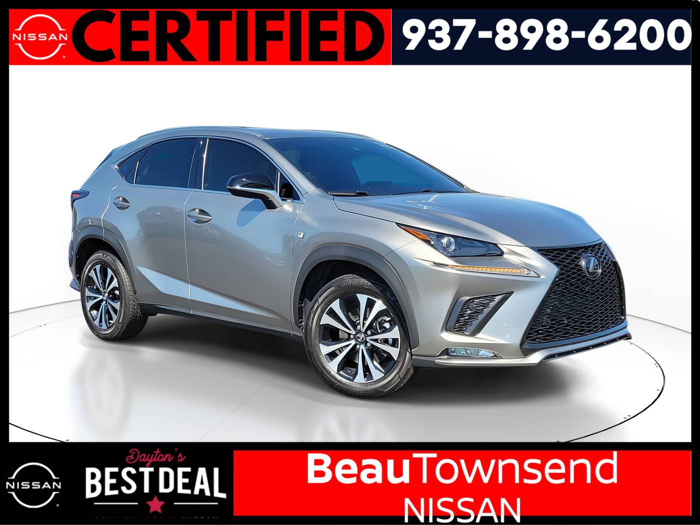 2021 Lexus NX NX 300 F SPORT — SUV — 46,942 mi — Vandalia, OH