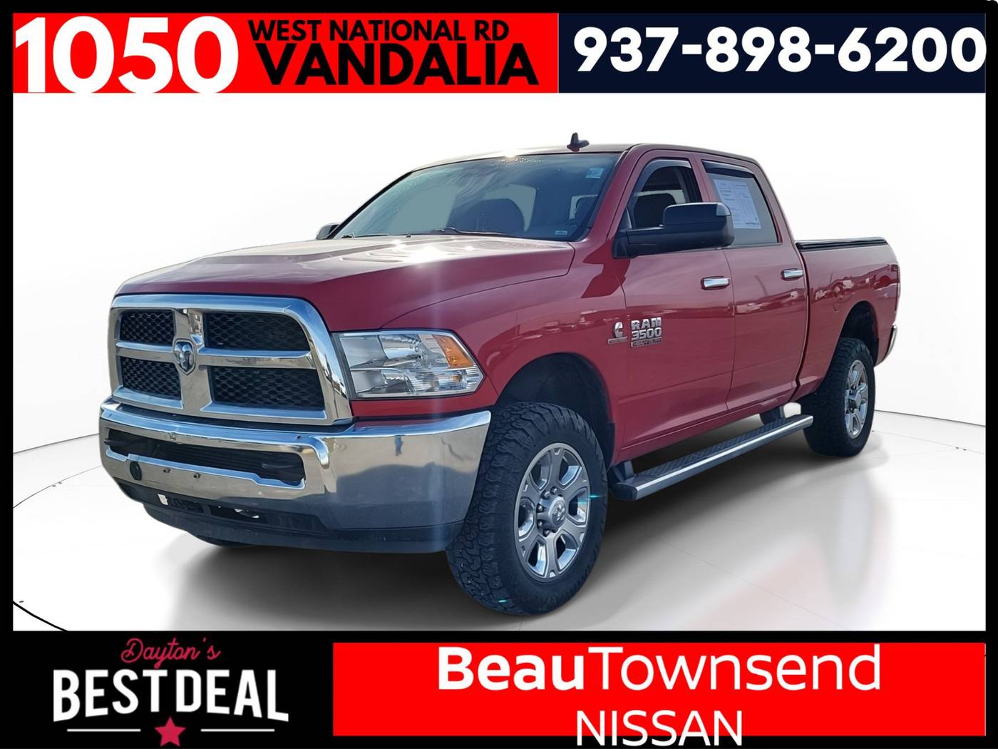 2015 Ram 3500 SLT — Pickup Truck — 117,914 mi — Vandalia, OH
