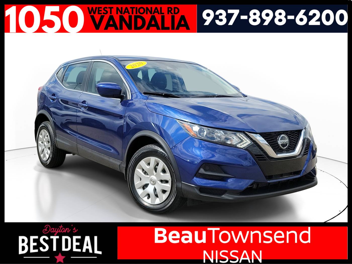 2020 Nissan Rogue Sport S — SUV — 96,653 mi — Vandalia, OH