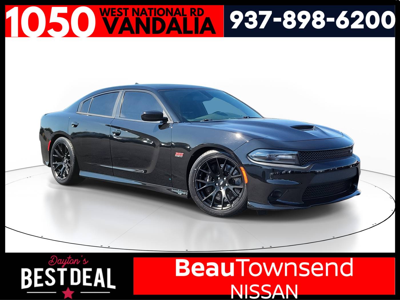 2018 Dodge Charger R/T Scat Pack — Sedan — 60,778 mi — Vandalia, OH