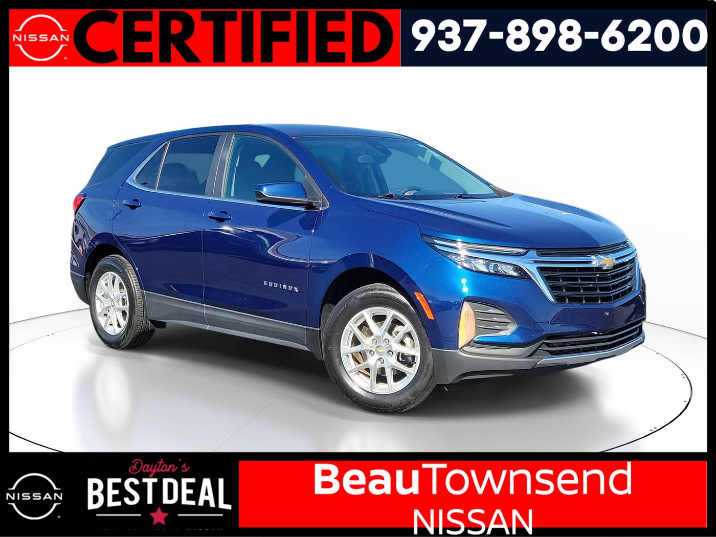 2022 Chevrolet Equinox LT — SUV — 83,821 mi — Vandalia, OH
