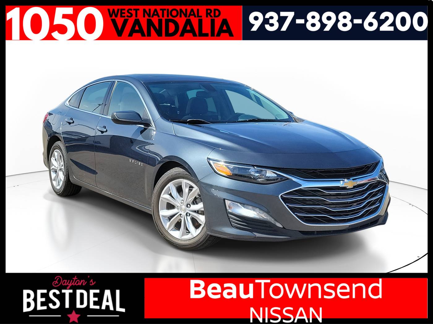 2021 Chevrolet Malibu LT — Sedan — 92,198 mi — Vandalia, OH