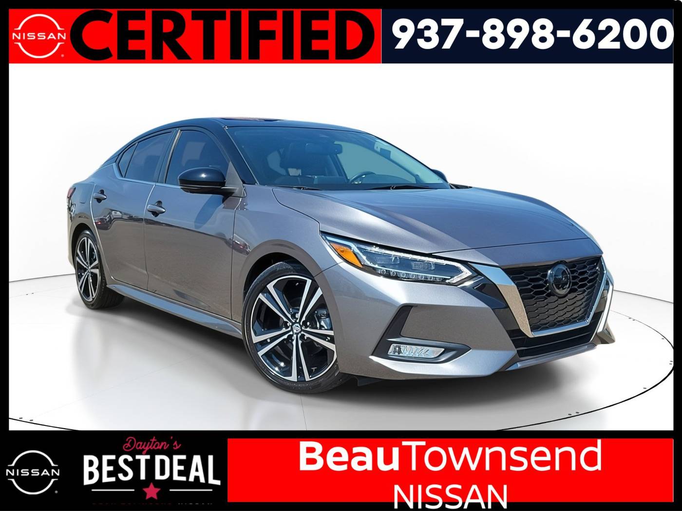 2021 Nissan Sentra SR — Sedan — 4,786 mi — Vandalia, OH