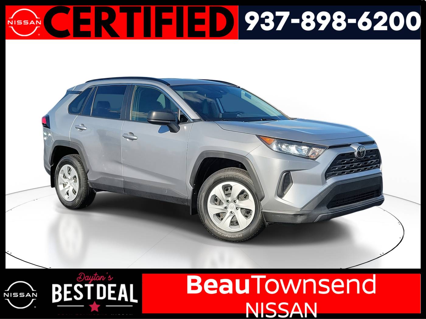 2019 Toyota RAV4 LE — SUV — 59,075 mi — Vandalia, OH
