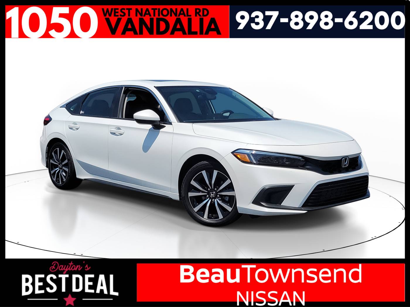 2024 Honda Civic EX-L — Hatchback — 42,733 mi — Vandalia, OH