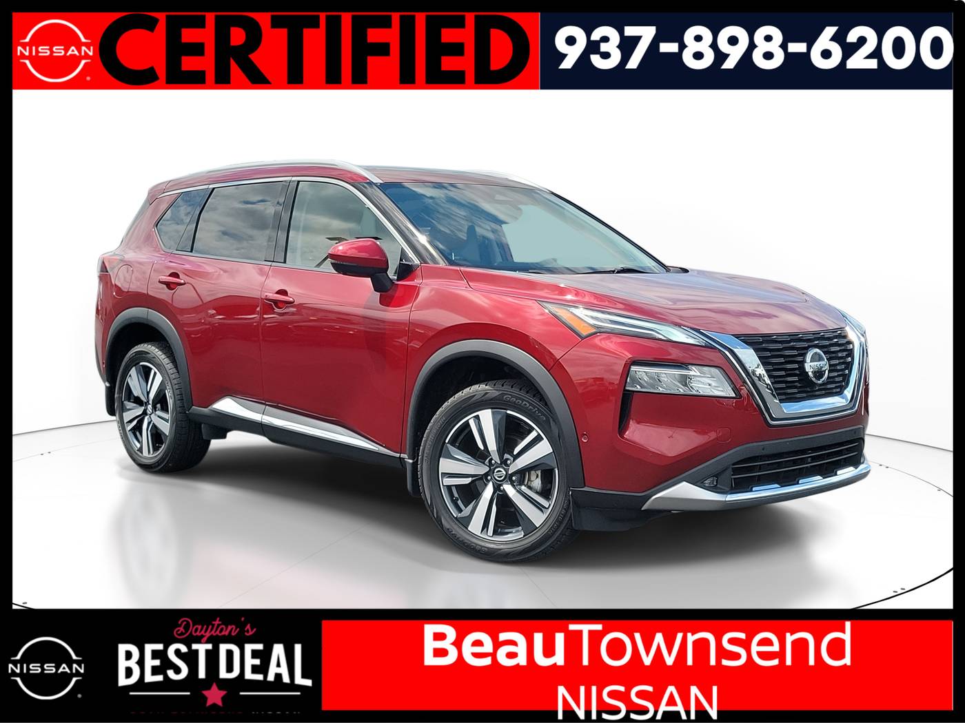 2021 Nissan Rogue Platinum — SUV — 28,730 mi — Vandalia, OH