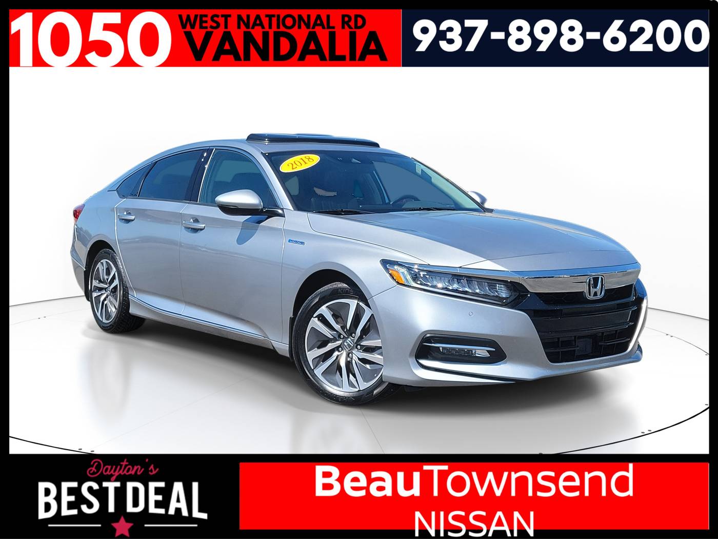 2018 Honda Accord Hybrid Touring — Sedan — 79,833 mi — Vandalia, OH