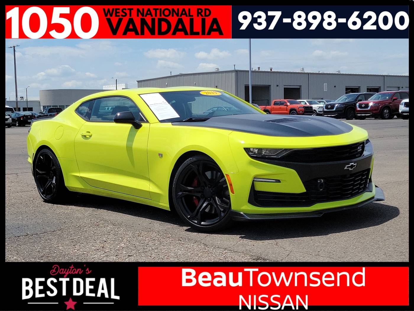 2019 Chevrolet Camaro 1SS — Coupe — 20,724 mi — Vandalia, OH