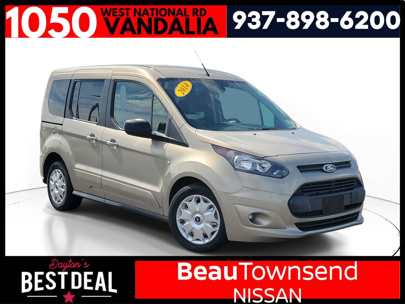 2014 Ford Transit Connect Wagon XLT — Passenger Van — 88,836 mi — Vandalia, OH