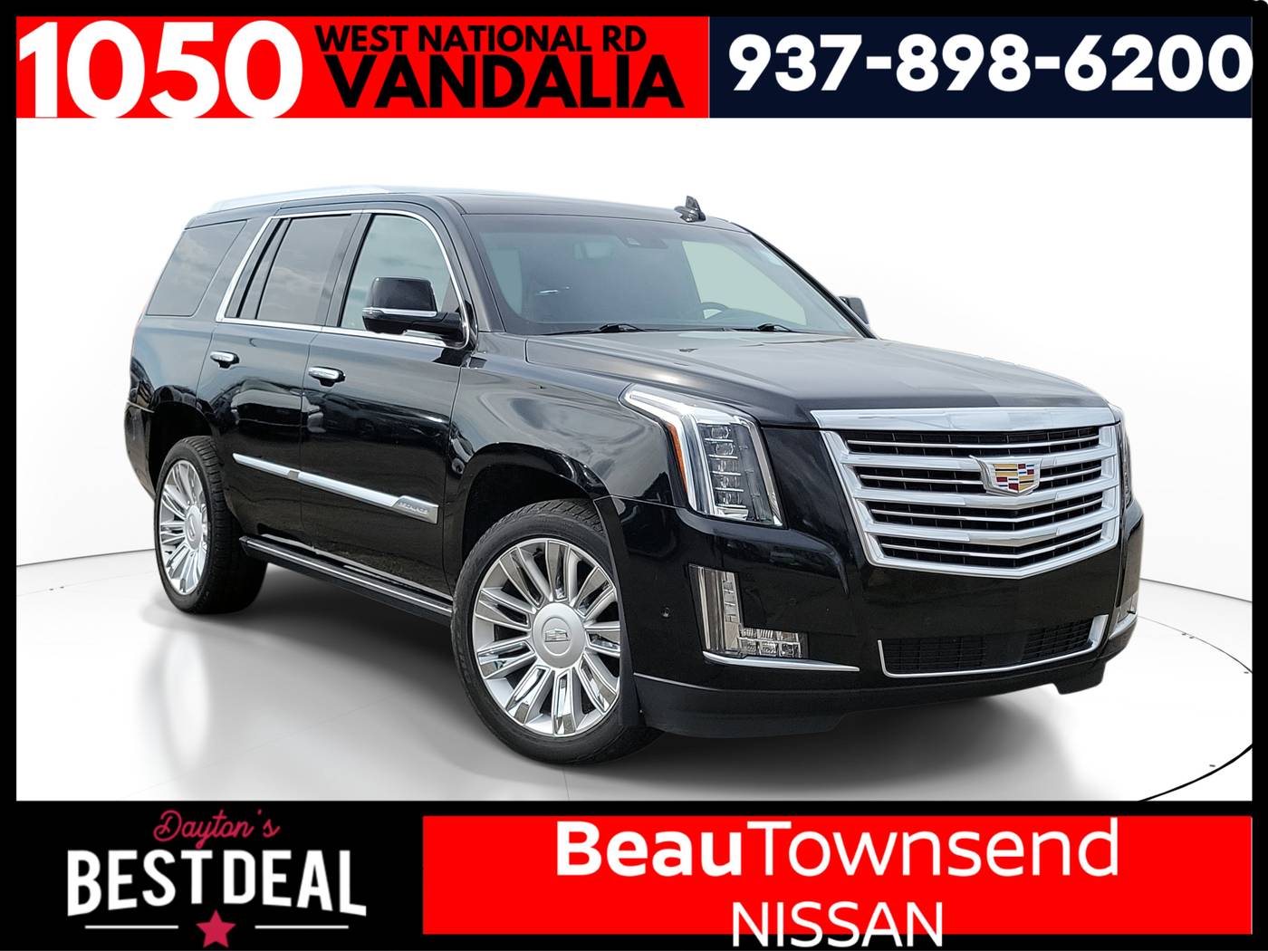 2017 Cadillac Escalade Platinum — SUV — 120,179 mi — Vandalia, OH