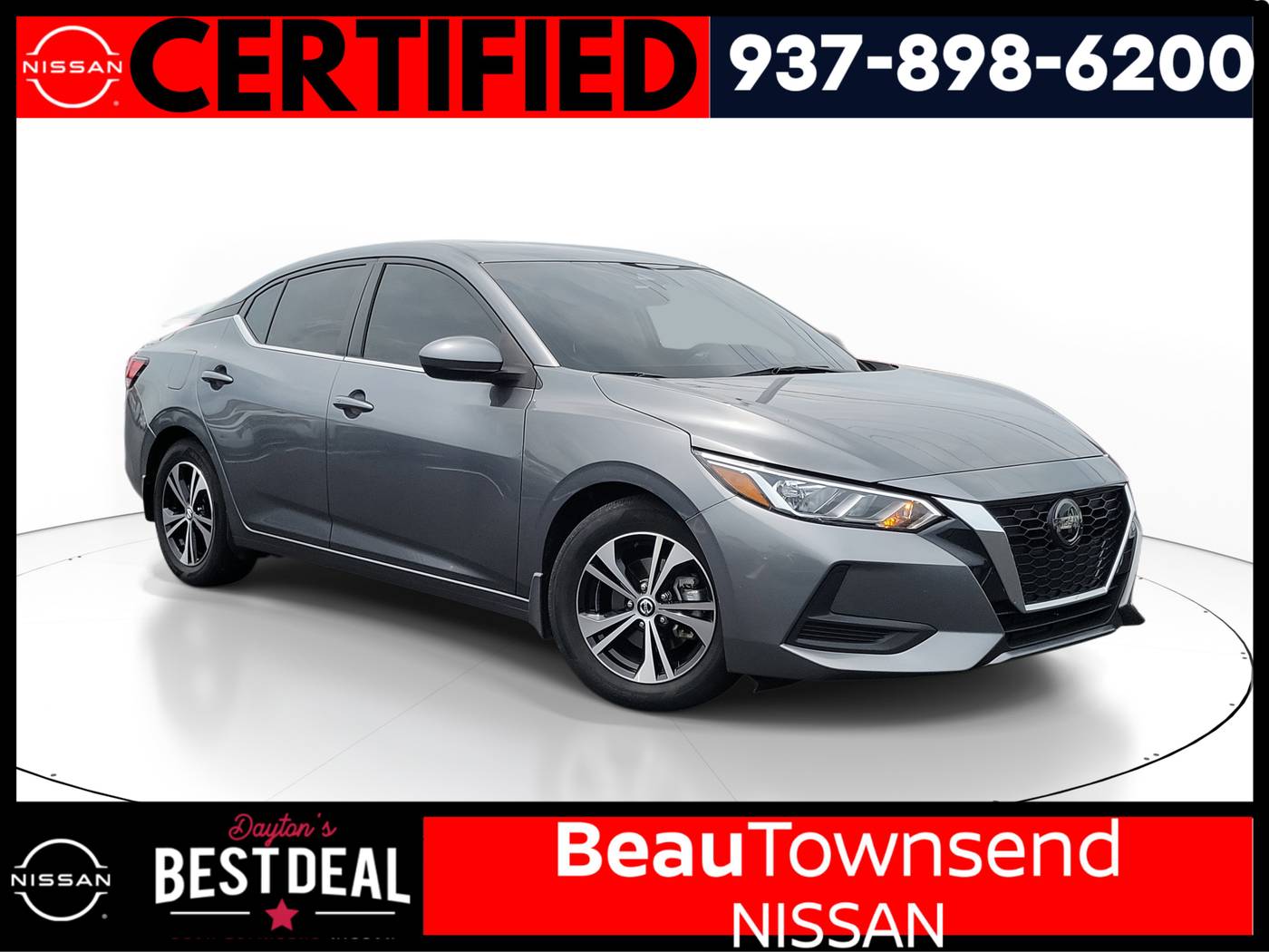 2023 Nissan Sentra SV — Sedan — 16,663 mi — Vandalia, OH