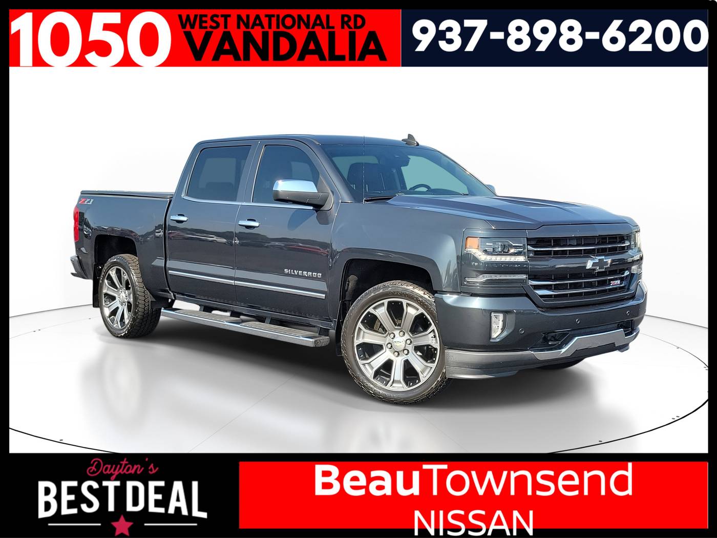 2018 Chevrolet Silverado 1500 LTZ — Pickup Truck — 117,270 mi — Vandalia, OH