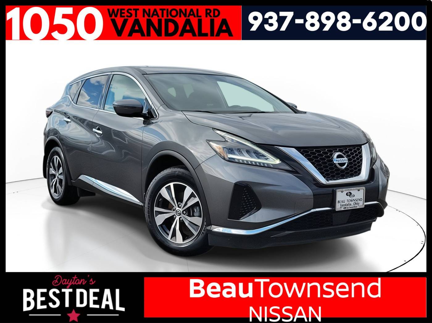2019 Nissan Murano S — SUV — 61,427 mi — Vandalia, OH