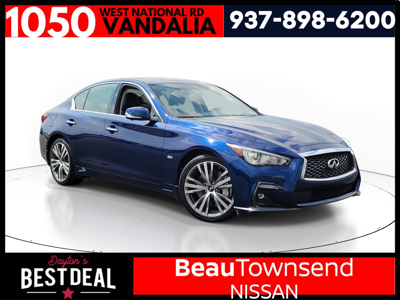 2020 INFINITI Q50 3.0t SPORT — Sedan — 64,690 mi — Vandalia, OH
