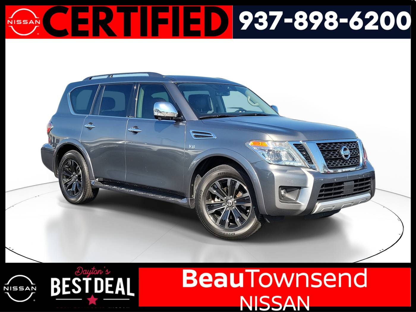 2018 Nissan Armada Platinum — SUV — 86,348 mi — Vandalia, OH