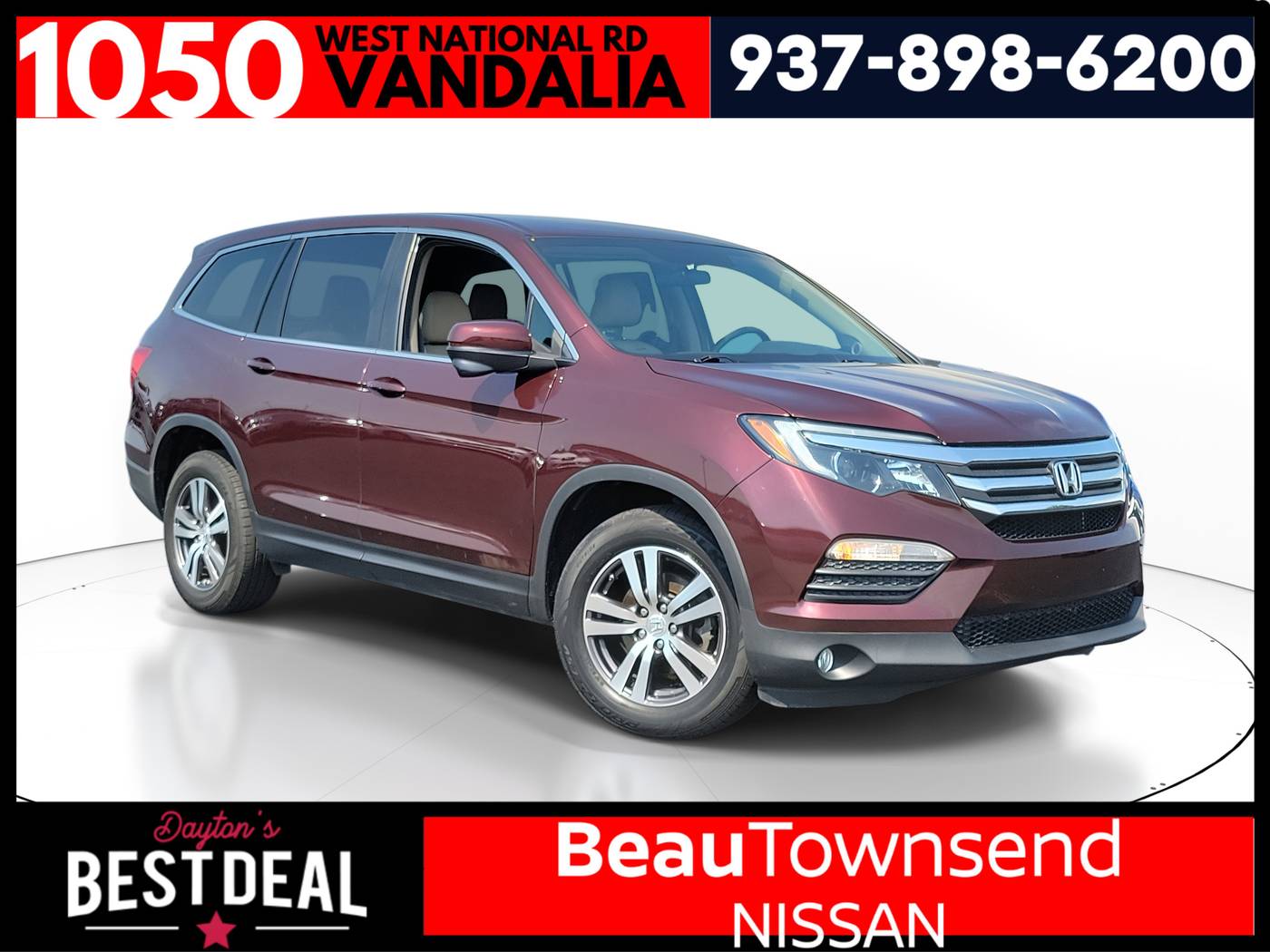 2017 Honda Pilot EX — SUV — 93,549 mi — Vandalia, OH