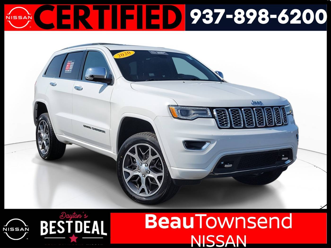 2020 Jeep Grand Cherokee Overland — SUV — 54,573 mi — Vandalia, OH