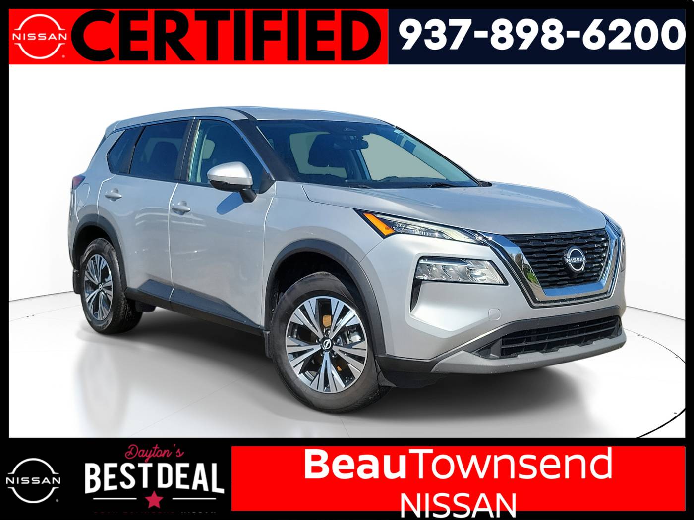 2022 Nissan Rogue SV — SUV — 46,869 mi — Vandalia, OH