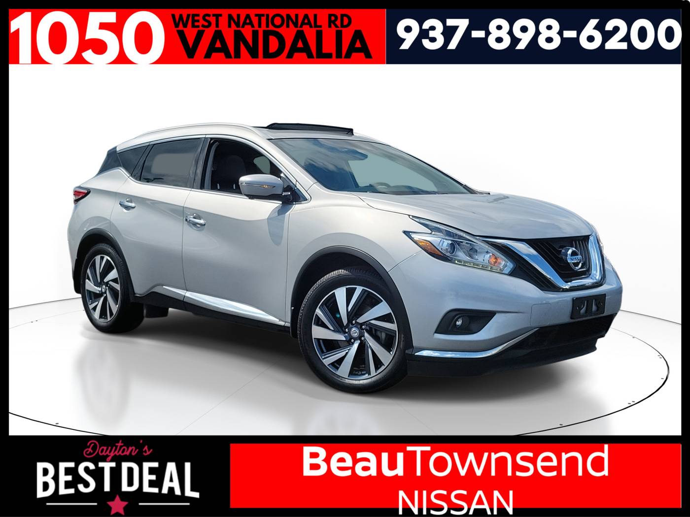2015 Nissan Murano Platinum — SUV — 135,122 mi — Vandalia, OH
