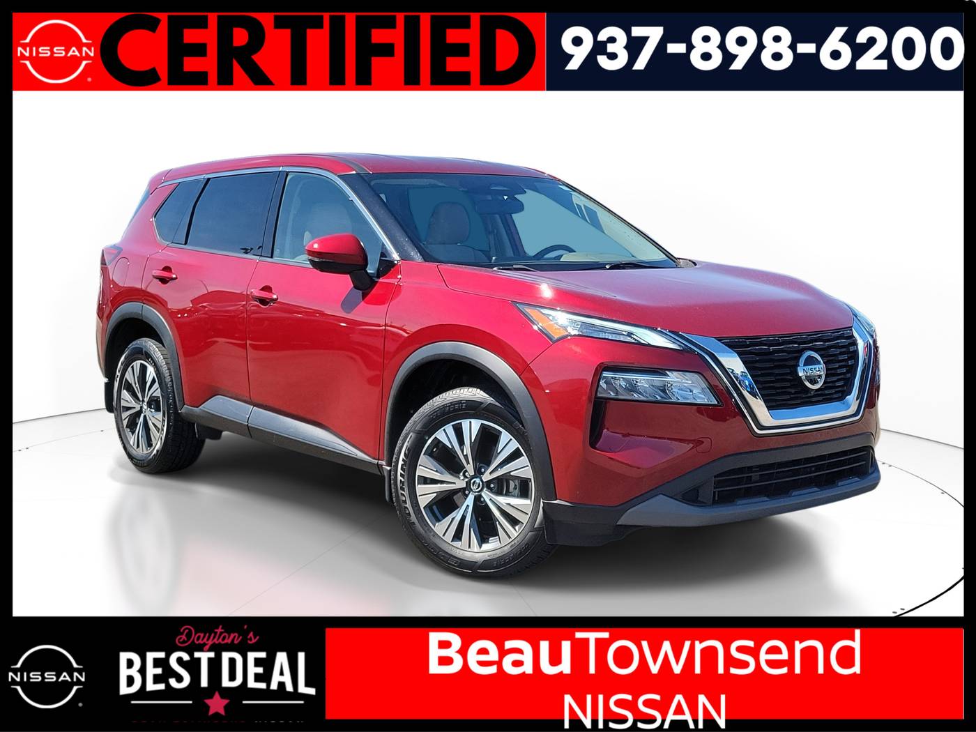 2021 Nissan Rogue SV — SUV — 22,510 mi — Vandalia, OH