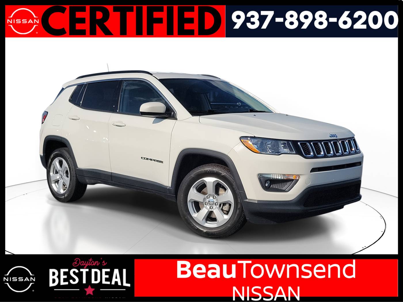2021 Jeep Compass Latitude — SUV — 54,980 mi — Vandalia, OH
