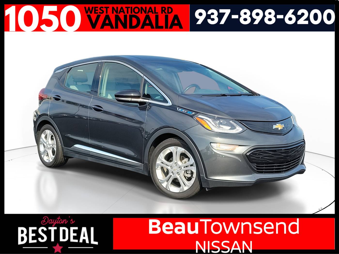 2020 Chevrolet Bolt EV LT — Hatchback — 29,278 mi — Vandalia, OH