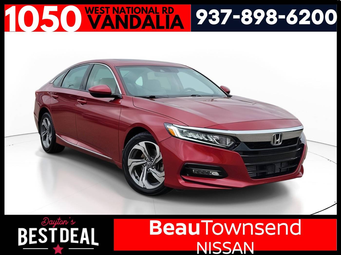 2019 Honda Accord EX-L — Sedan — 33,671 mi — Vandalia, OH