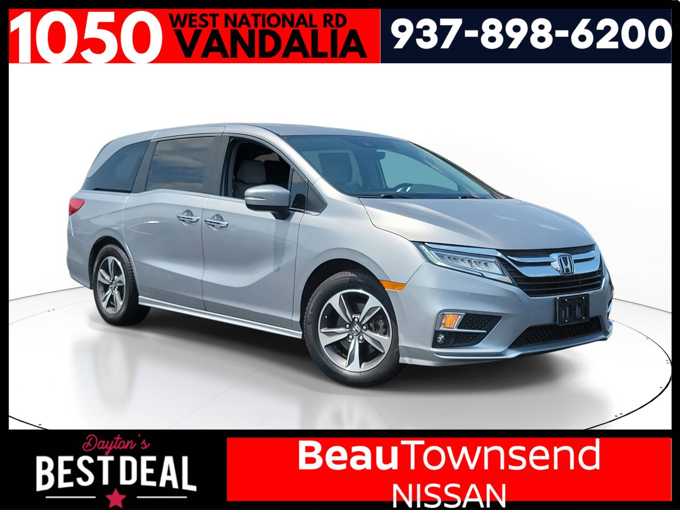 2018 Honda Odyssey Touring — Minivan — 83,306 mi — Vandalia, OH