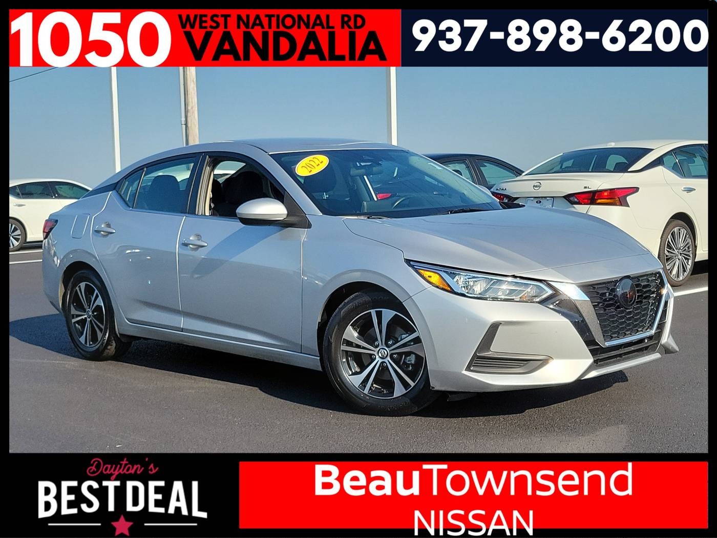 2022 Nissan Sentra SV — Sedan — 71,784 mi — Vandalia, OH