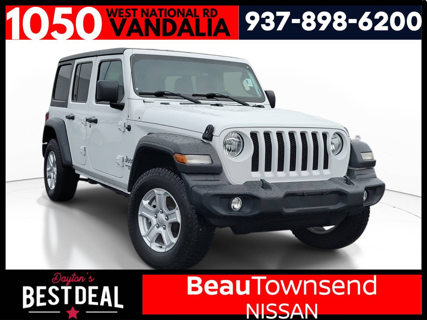 2020 Jeep Wrangler Sport S — SUV — 66,005 mi — Vandalia, OH