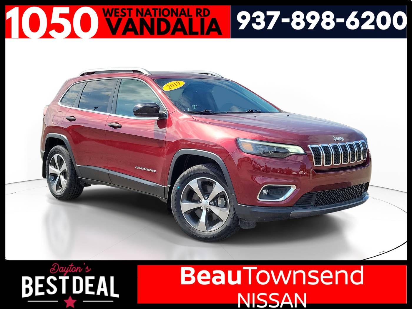 2019 Jeep Cherokee Limited — SUV — 38,849 mi — Vandalia, OH