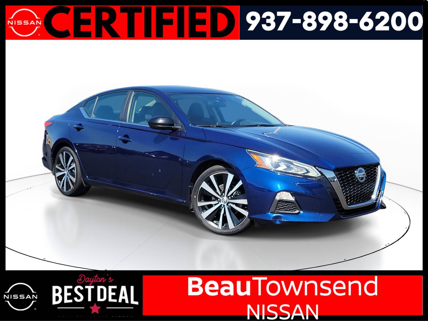 2022 Nissan Altima SR — Sedan — 93,690 mi — Vandalia, OH