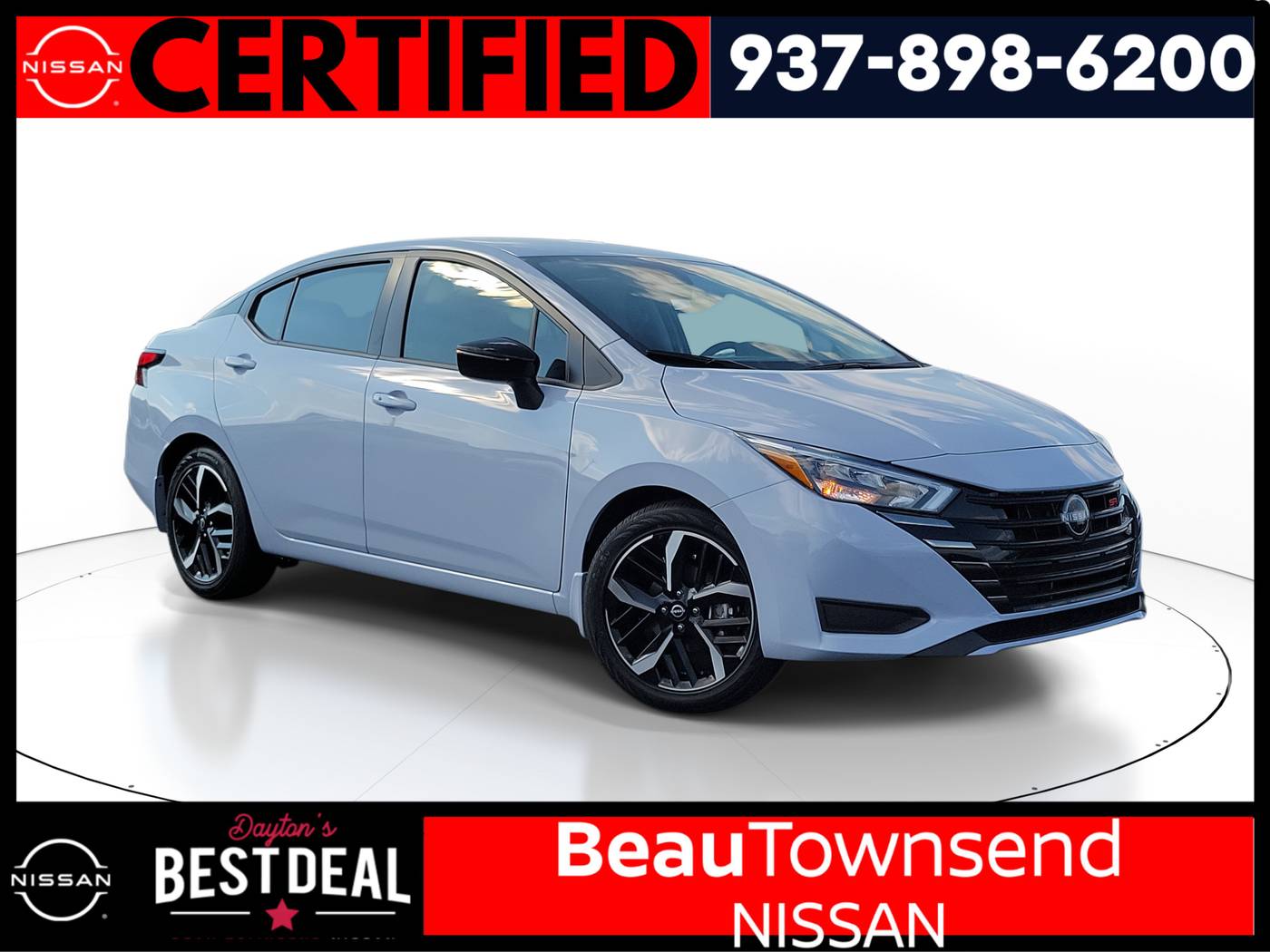 2025 Nissan Versa SR — Sedan — 312 mi — Vandalia, OH