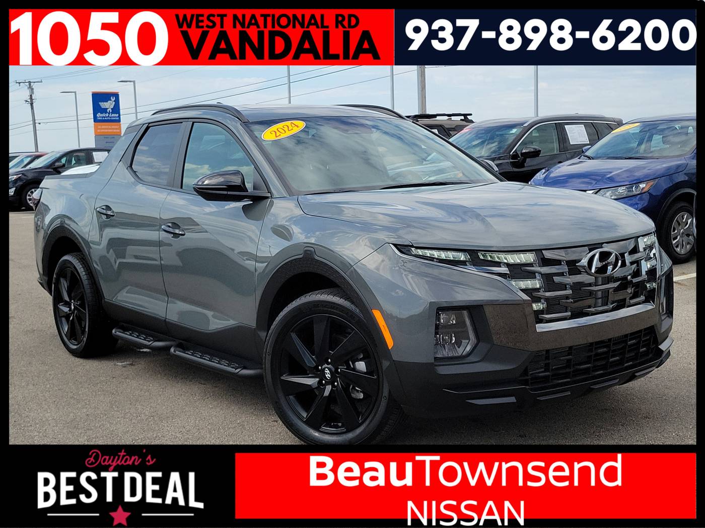 2024 Hyundai Santa Cruz NIGHT — Pickup Truck — 5,817 mi — Vandalia, OH